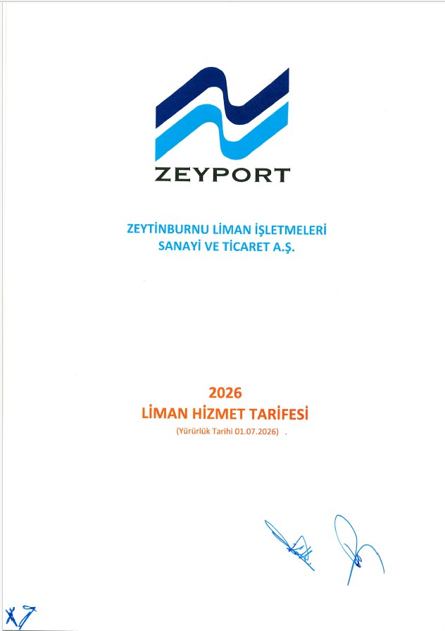 Port Services Tariff